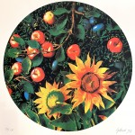 Fiori  e mele (1997), Piero Gilardi 

70x70 cm
Litografia esemplare nr. 97/100