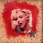 Marilyn Frozen (2015), Omar Ronda 

30x30 cm
Foto. materie plastiche colorate e ferro